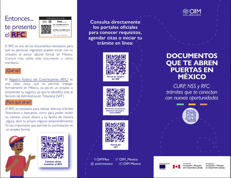 Folleto NSS CURP RFC